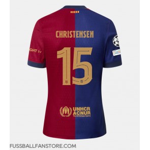 Barcelona Andreas Christensen #15 Replik Heimtrikot 2024-25 Kurzarm